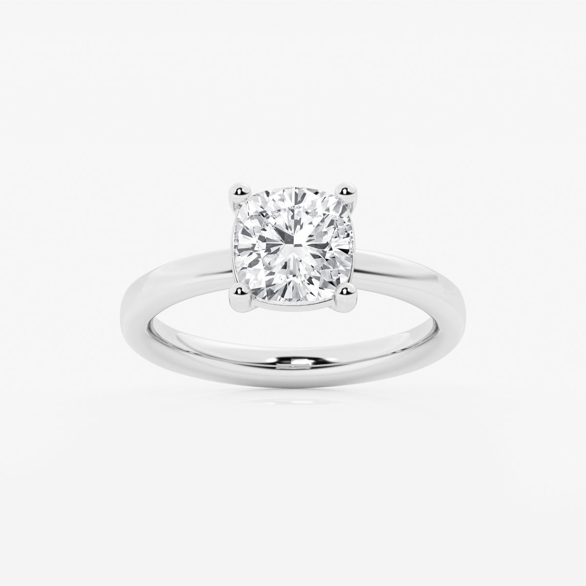 Nora - Low Setting Solitaire Engagement Ring