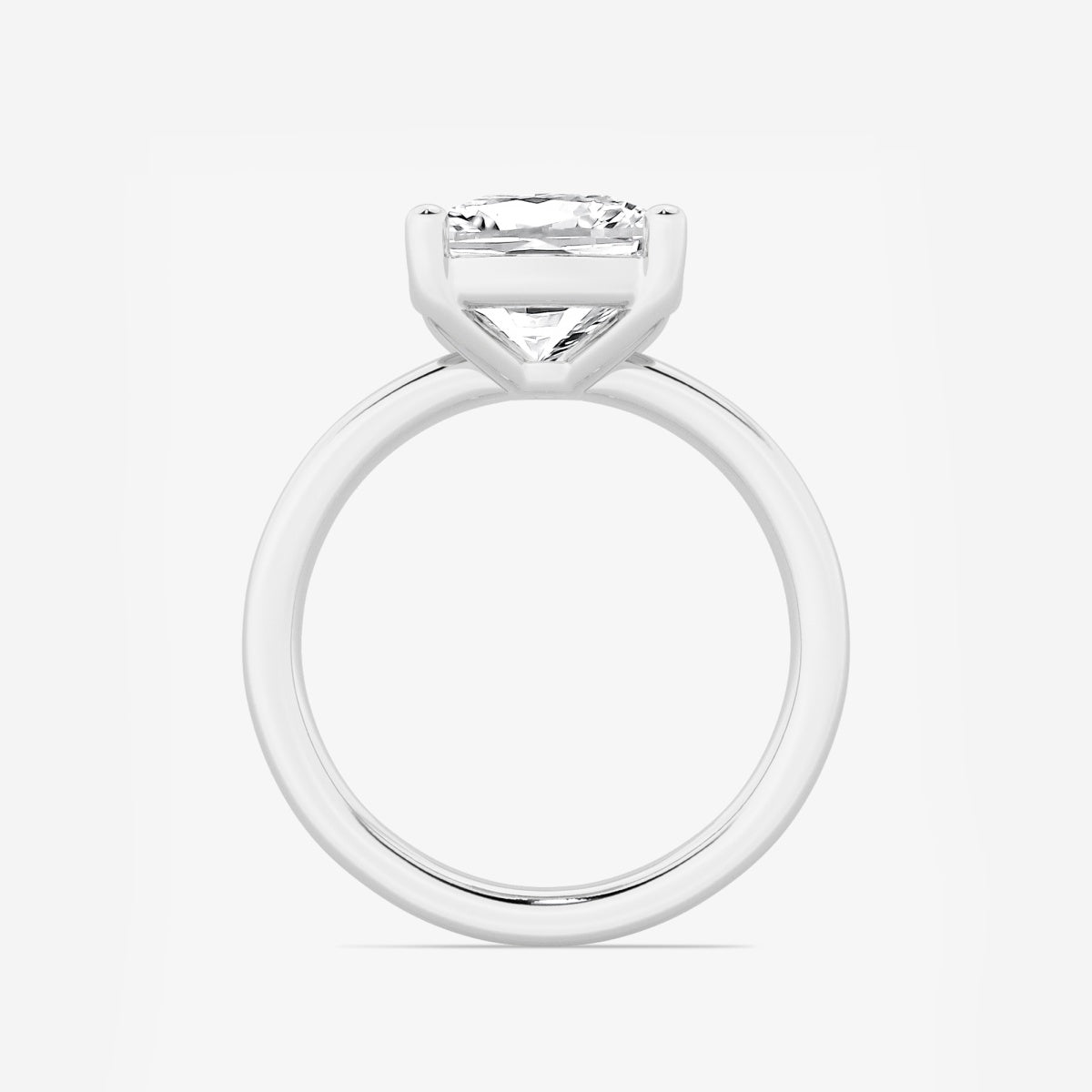 Nora - Low Setting Solitaire Engagement Ring