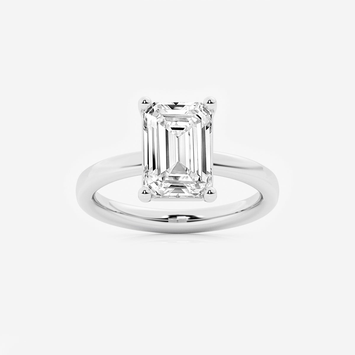 Nora - Low Setting Solitaire Engagement Ring