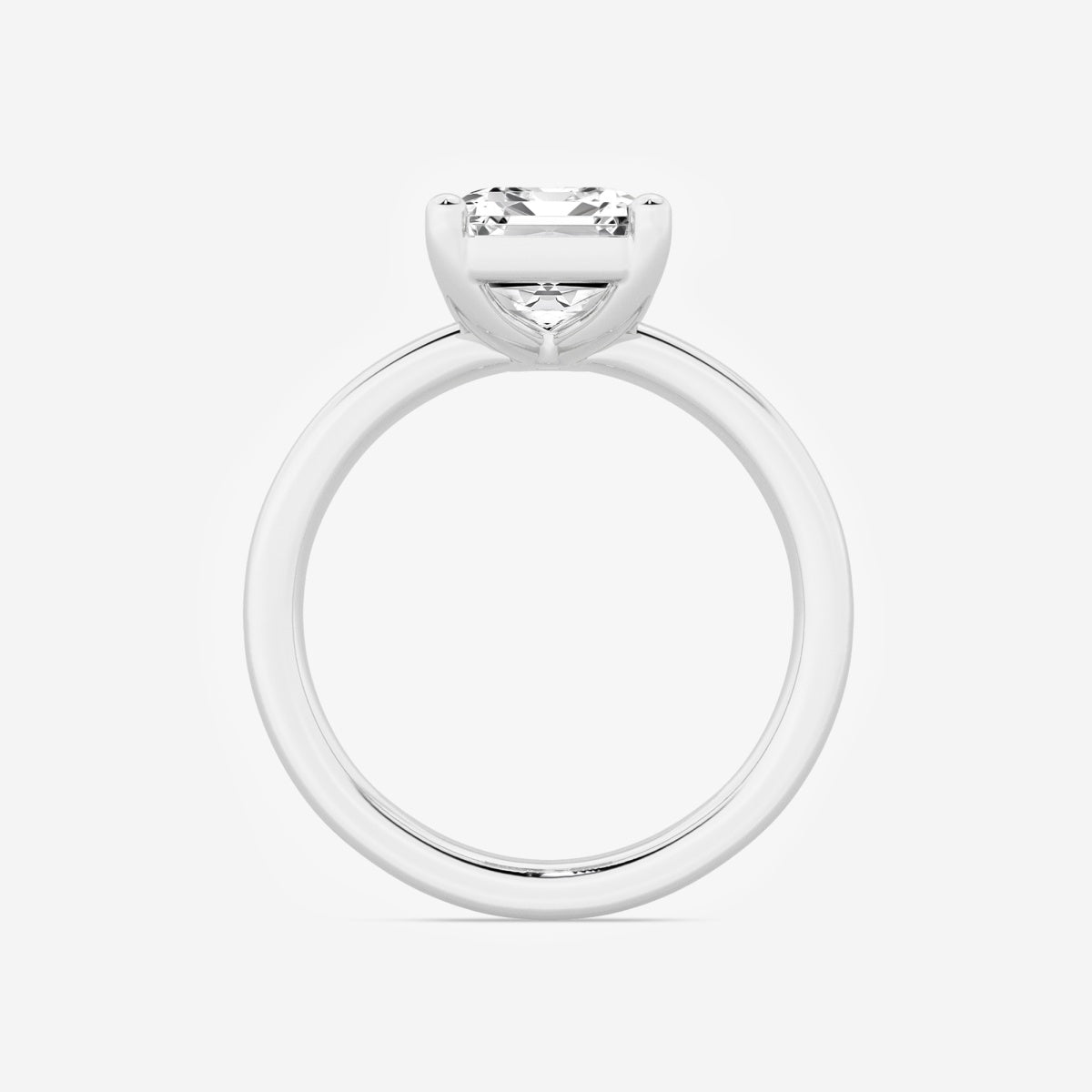 Nora - Low Setting Solitaire Engagement Ring