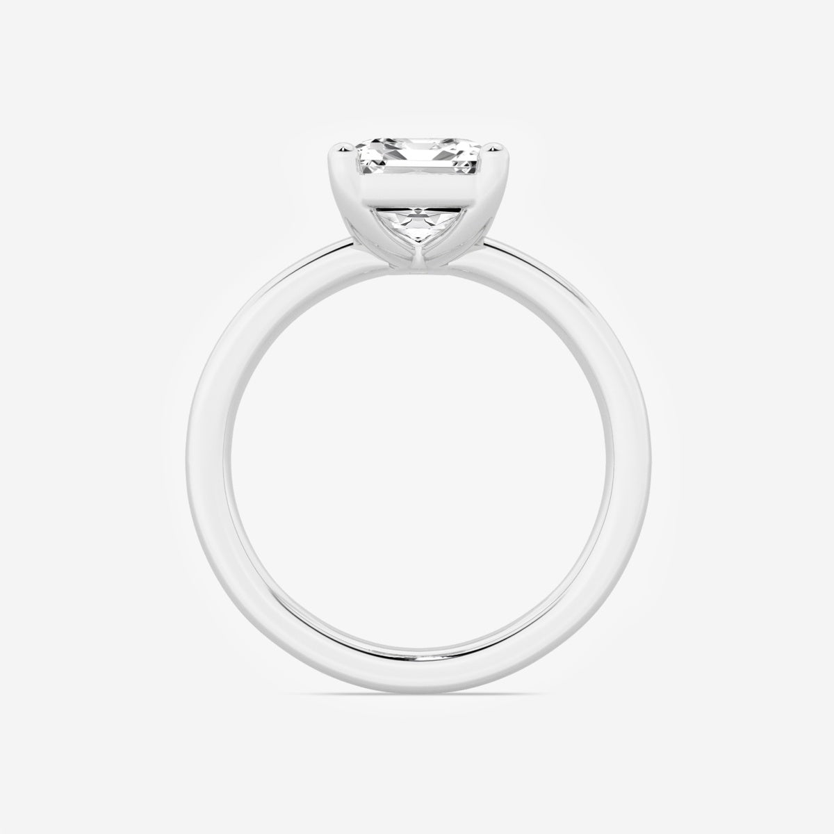 Nora - Low Setting Solitaire Engagement Ring