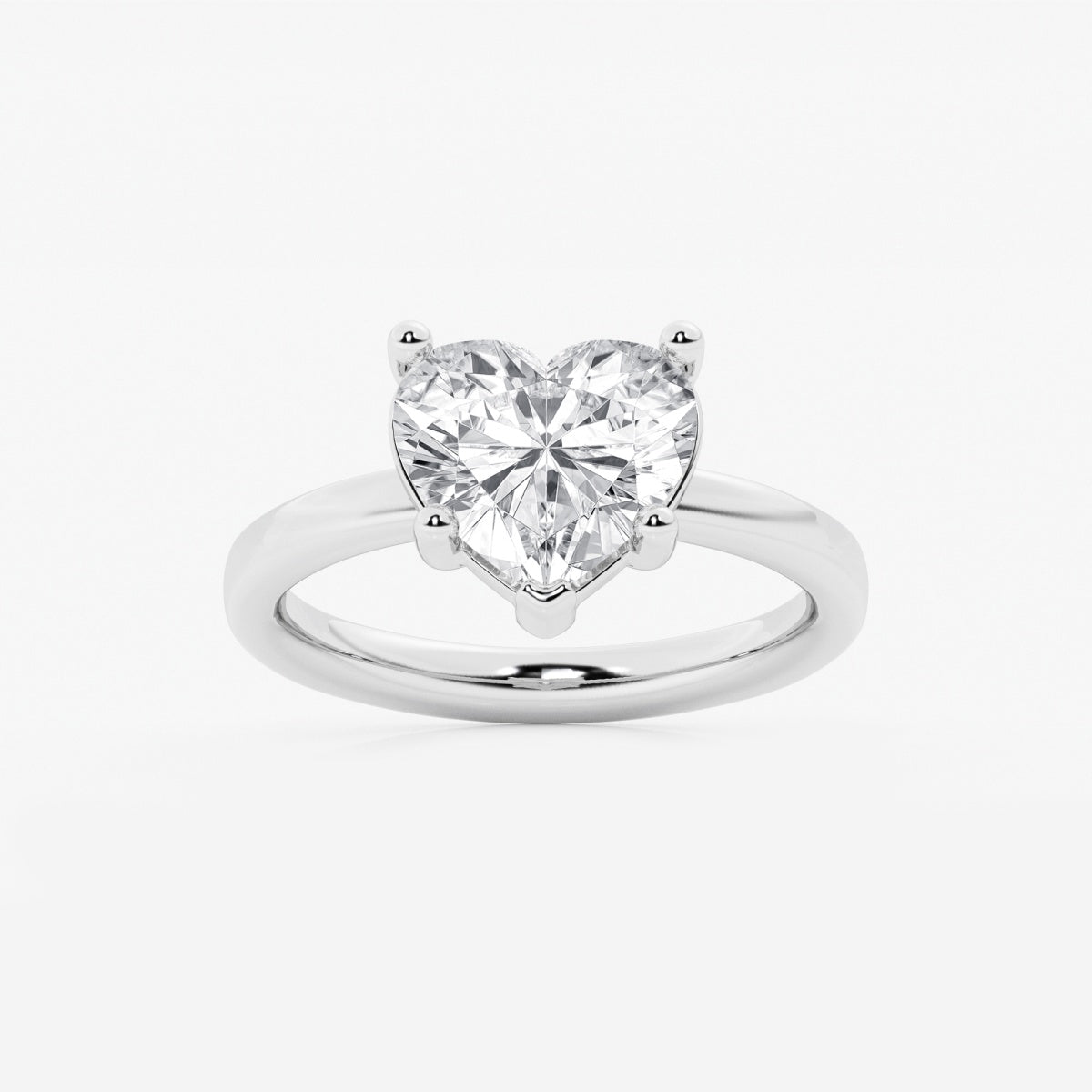 Nora - Low Setting Solitaire Engagement Ring