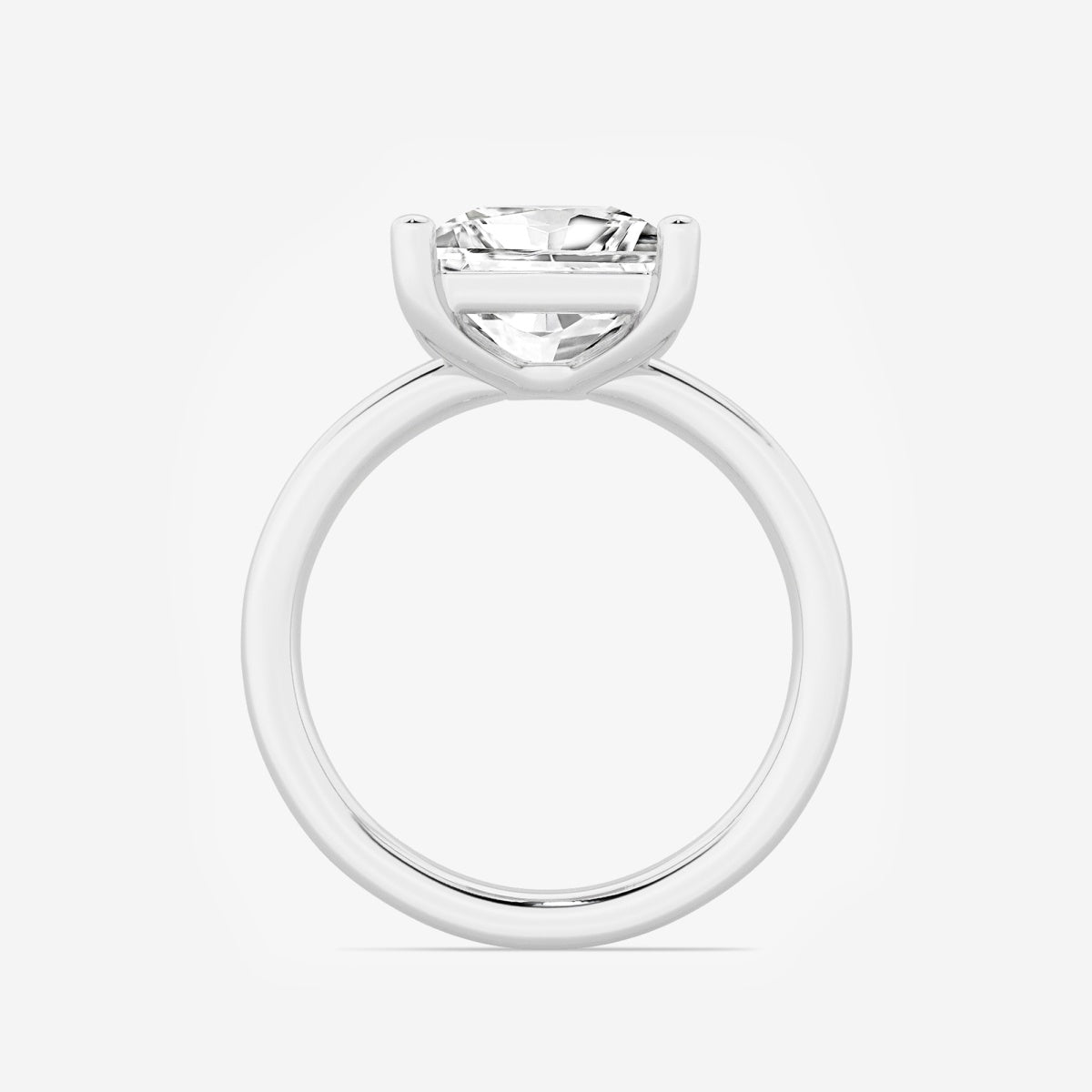 Nora - Low Setting Solitaire Engagement Ring