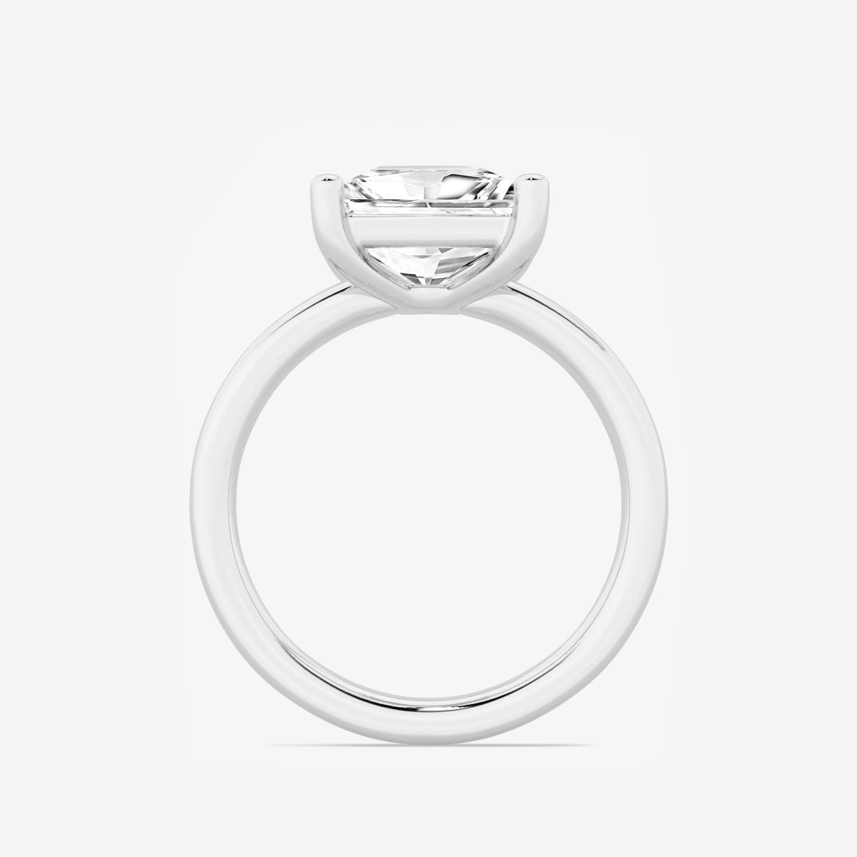 Nora - Low Setting Solitaire Engagement Ring