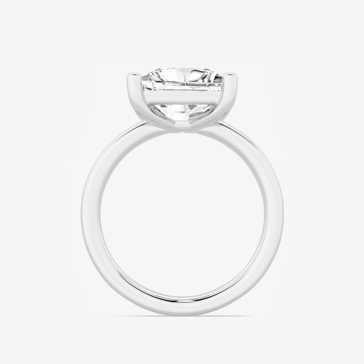 Nora - Low Setting Solitaire Engagement Ring