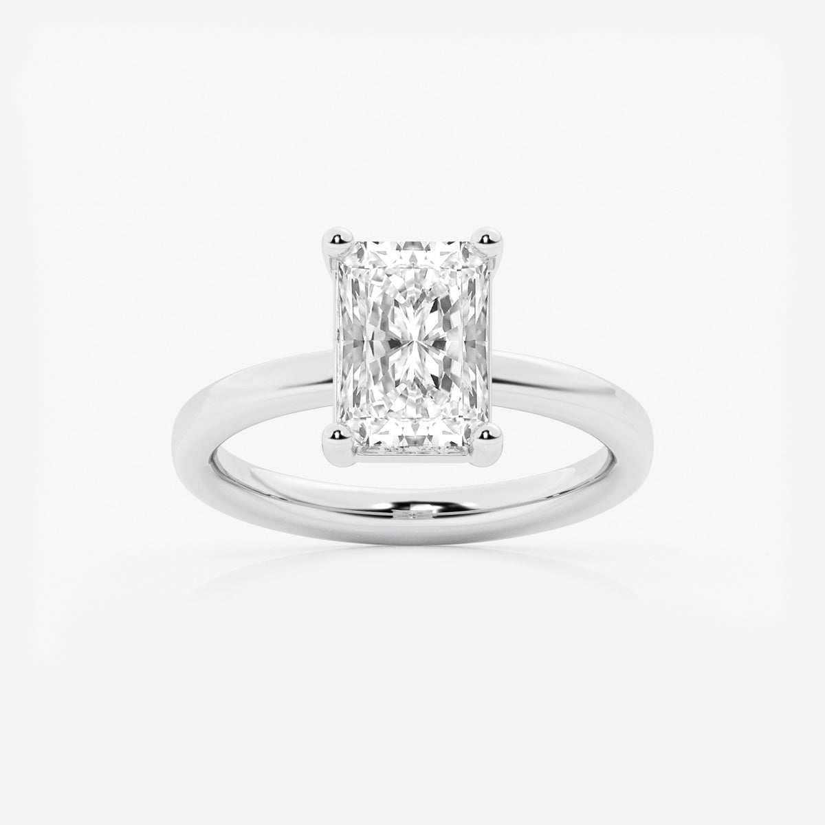 Nora - Low Setting Solitaire Engagement Ring