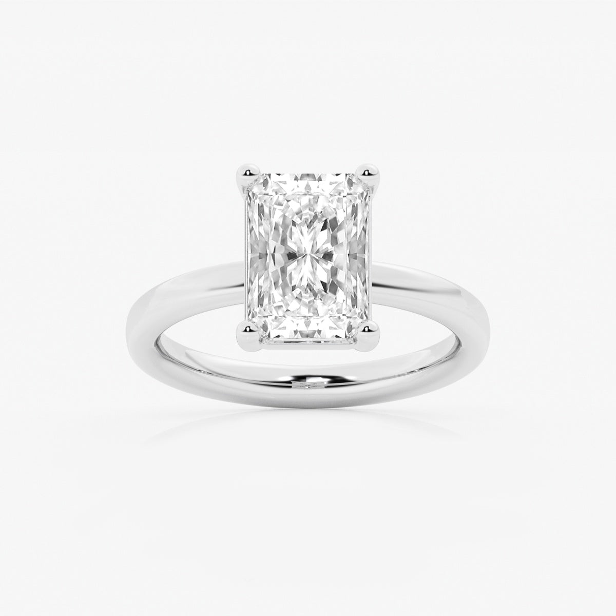 Nora - Low Setting Solitaire Engagement Ring