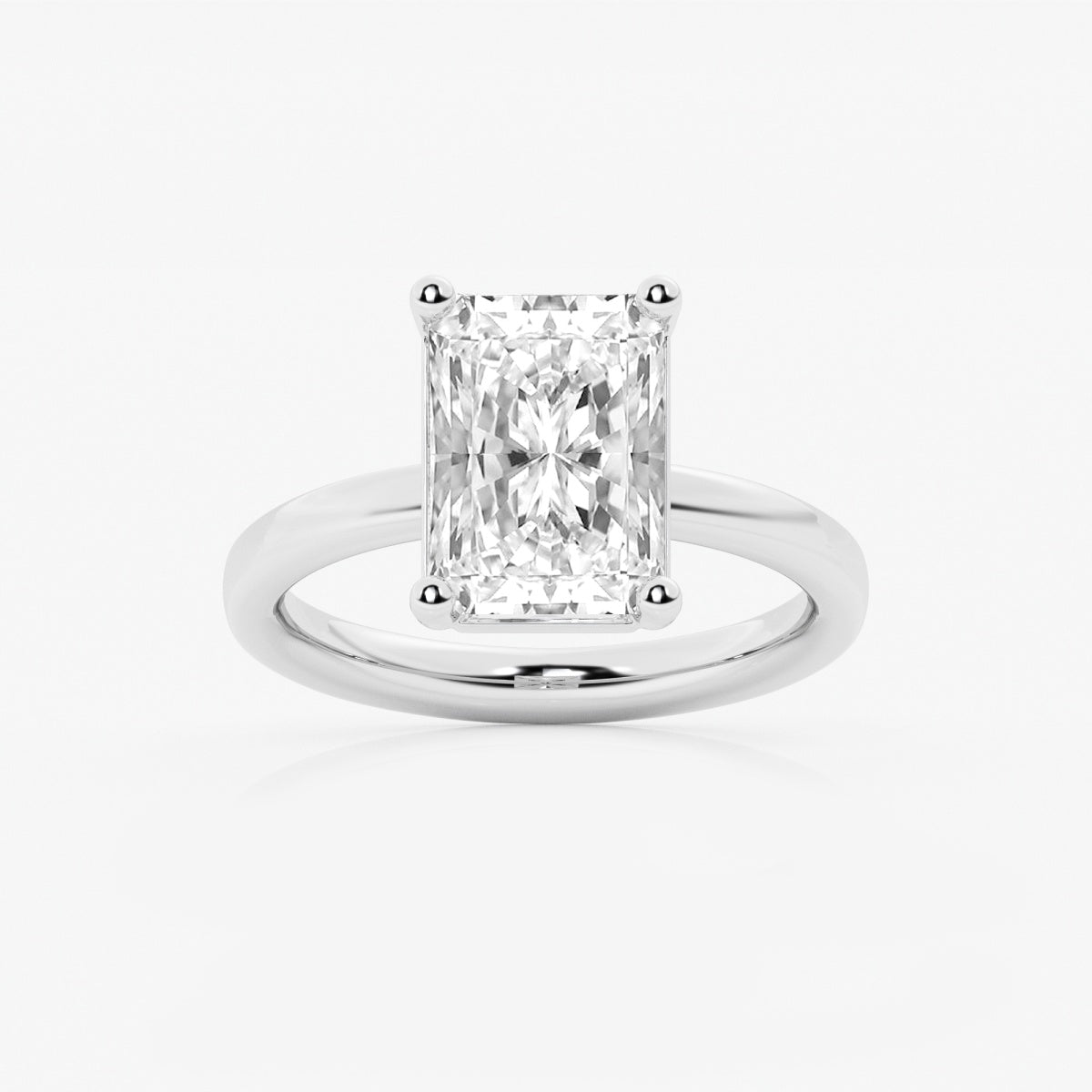 Nora - Low Setting Solitaire Engagement Ring