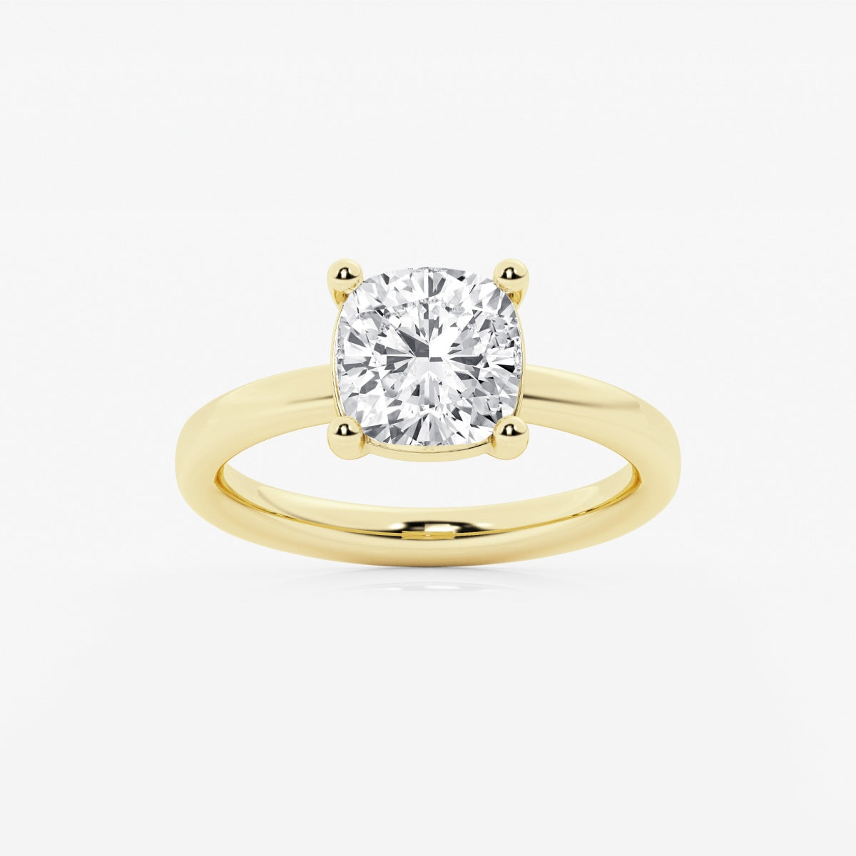 Nora - Low Setting Solitaire Engagement Ring