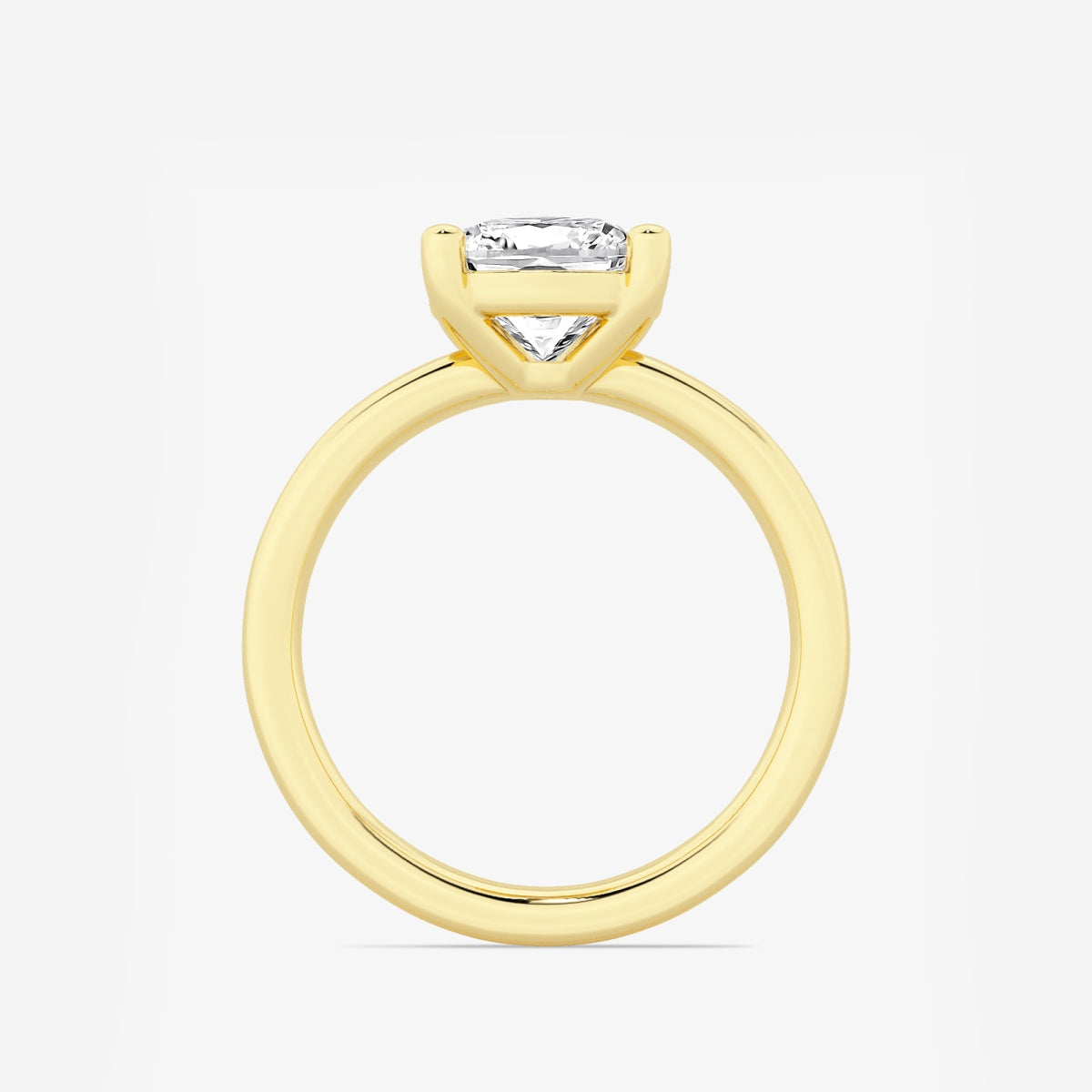 Nora - Low Setting Solitaire Engagement Ring