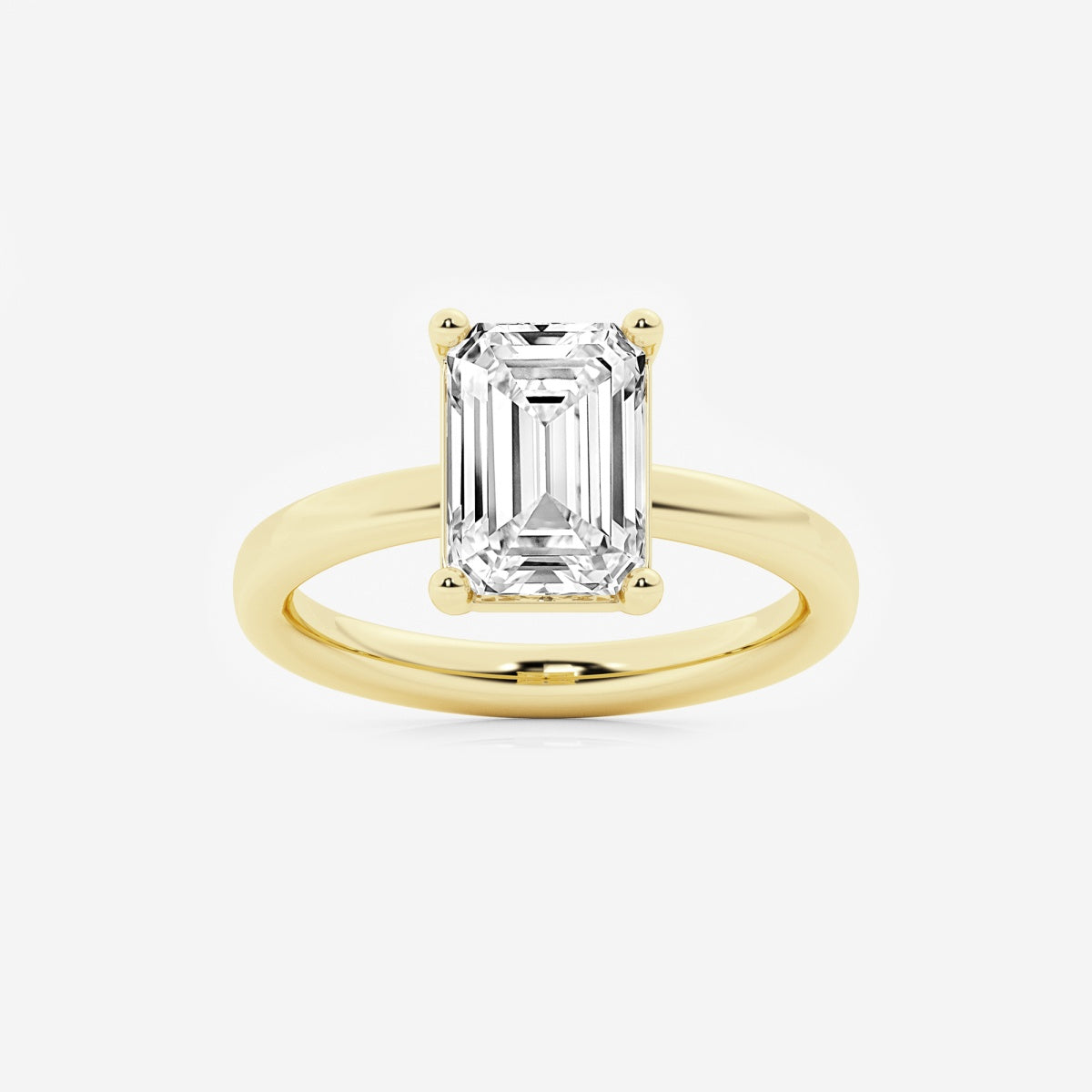 Nora - Low Setting Solitaire Engagement Ring