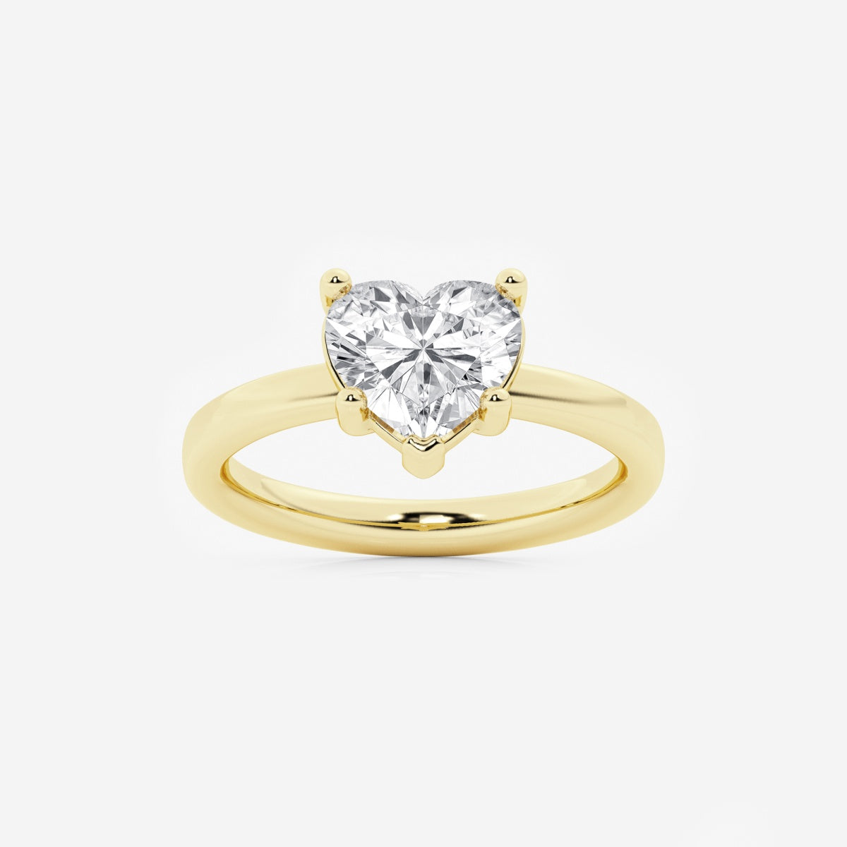 Nora - Low Setting Solitaire Engagement Ring