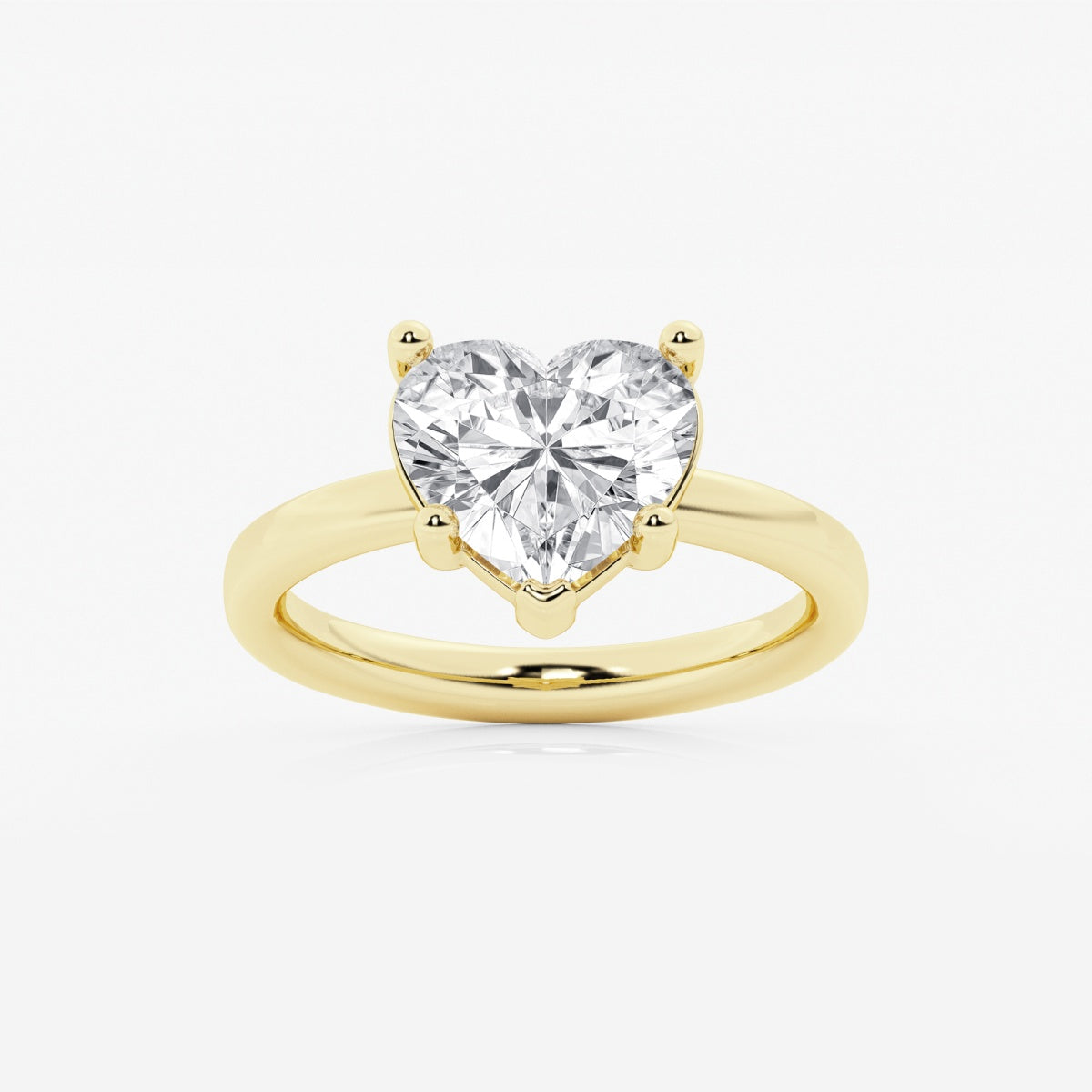 Nora - Low Setting Solitaire Engagement Ring