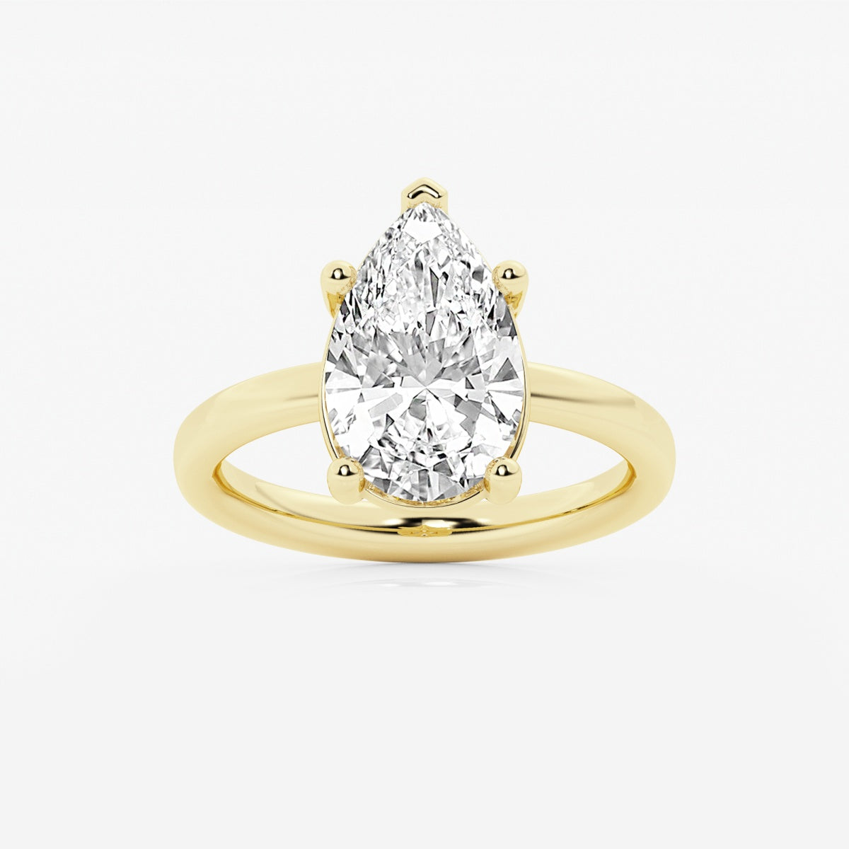 Nora - Low Setting Solitaire Engagement Ring