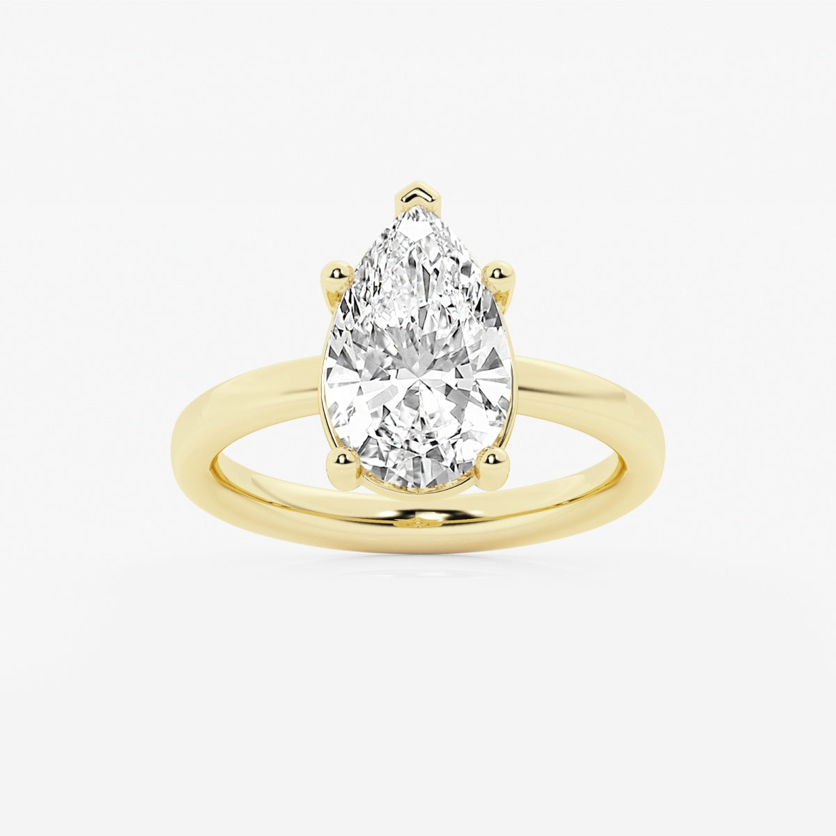 Nora - Low Setting Solitaire Engagement Ring