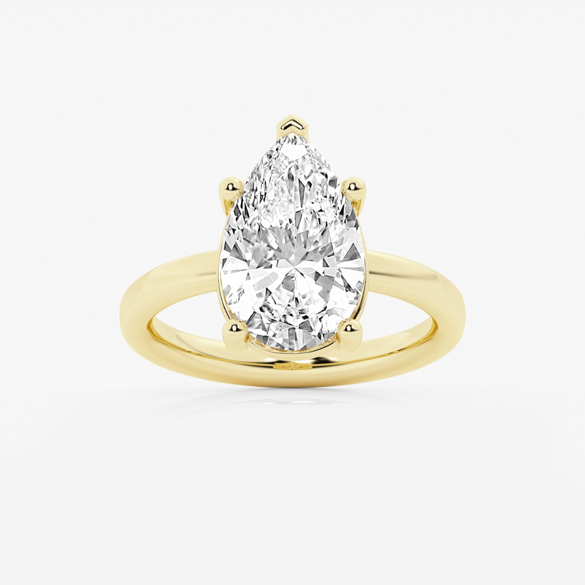 Nora - Low Setting Solitaire Engagement Ring