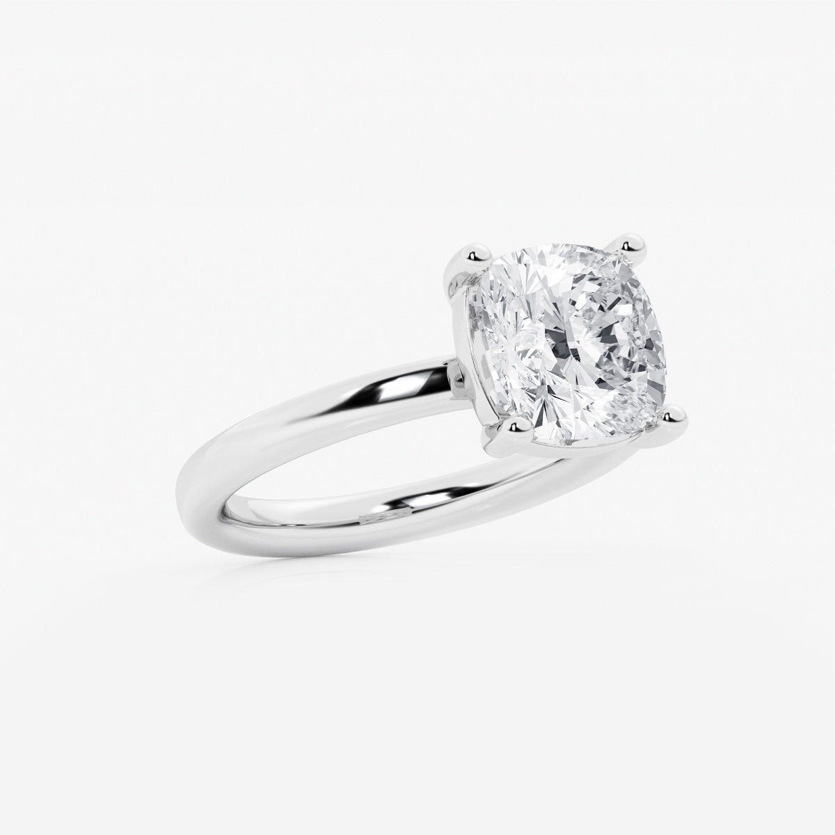 Nora - Low Setting Solitaire Engagement Ring