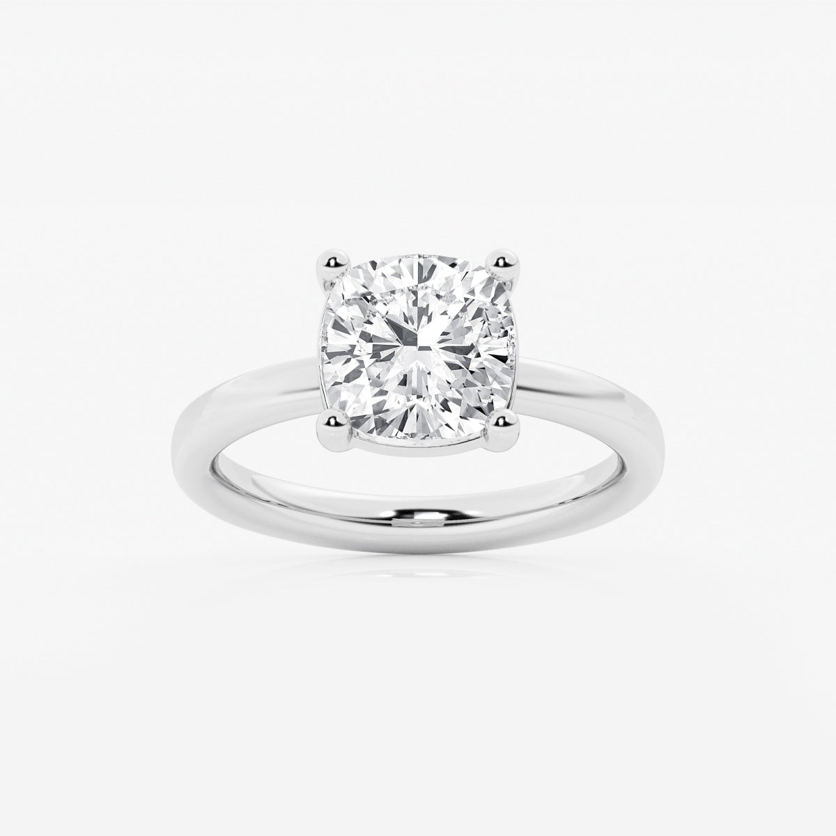 Nora - Low Setting Solitaire Engagement Ring