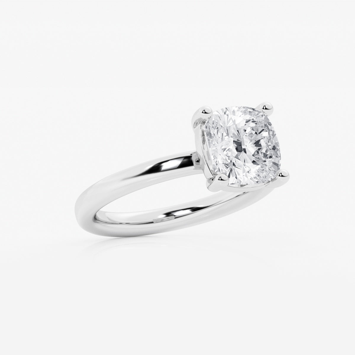 Nora - Low Setting Solitaire Engagement Ring