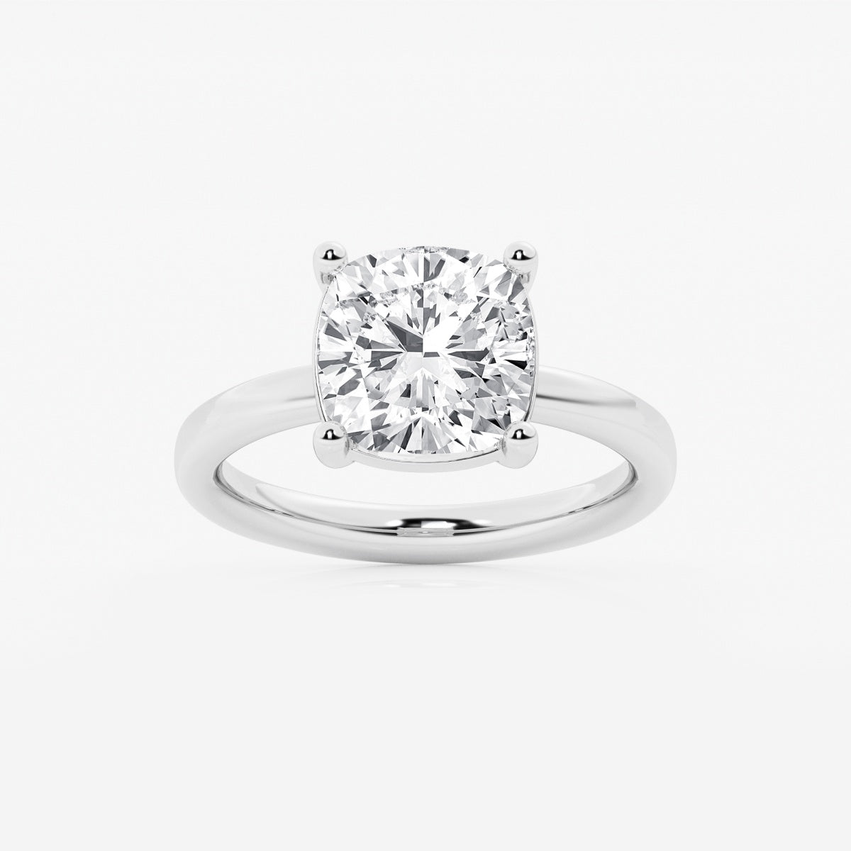 Nora - Low Setting Solitaire Engagement Ring