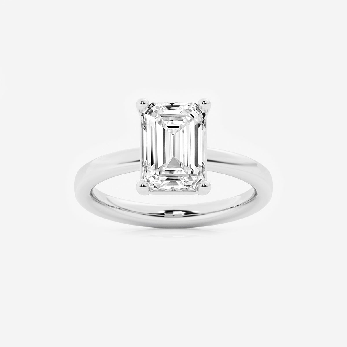 Nora - Low Setting Solitaire Engagement Ring