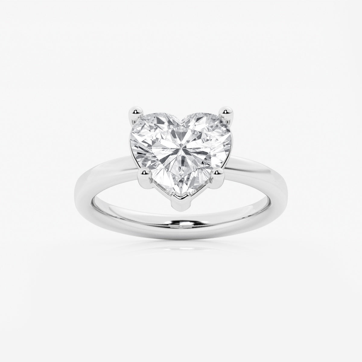 Nora - Low Setting Solitaire Engagement Ring