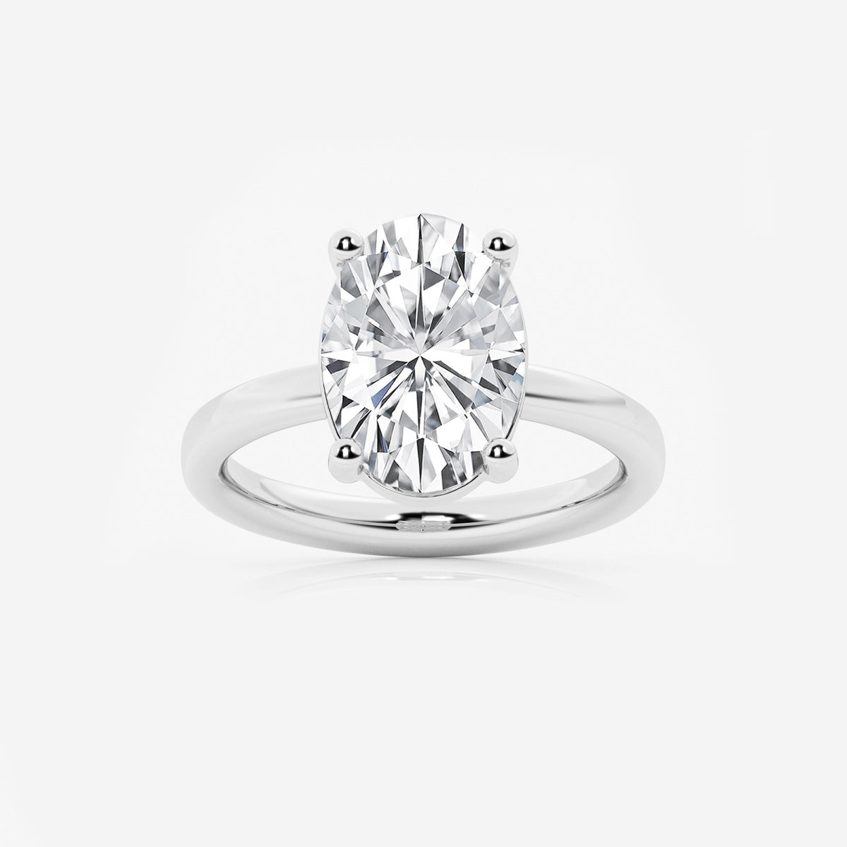 Nora - Low Setting Solitaire Engagement Ring