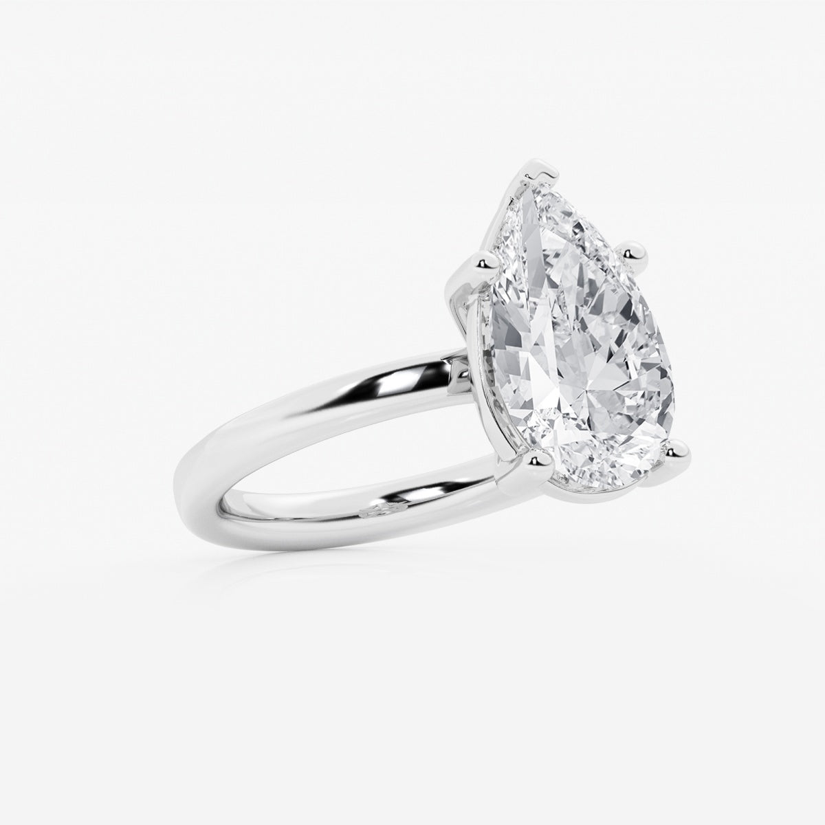 Nora - Low Setting Solitaire Engagement Ring