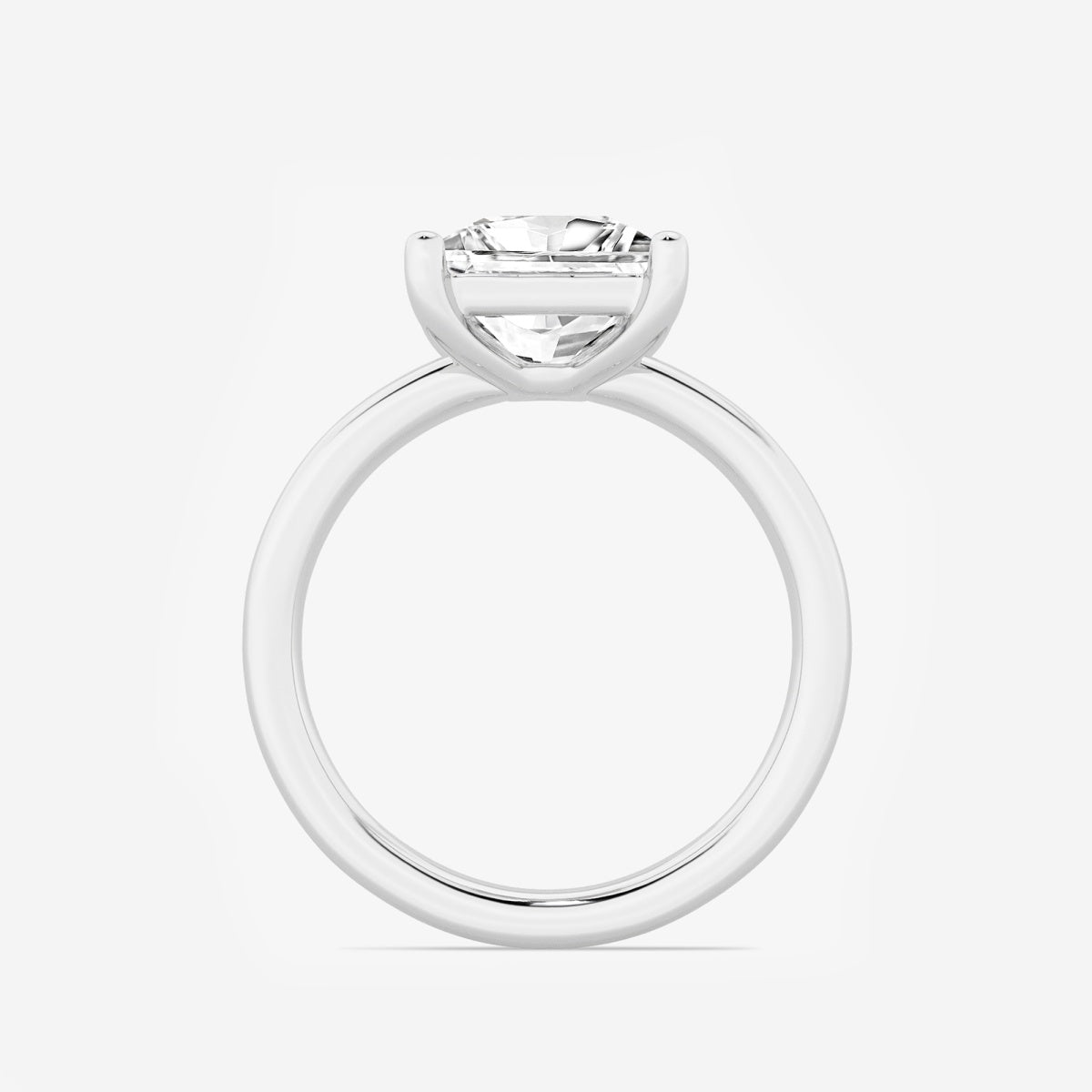 Nora - Low Setting Solitaire Engagement Ring