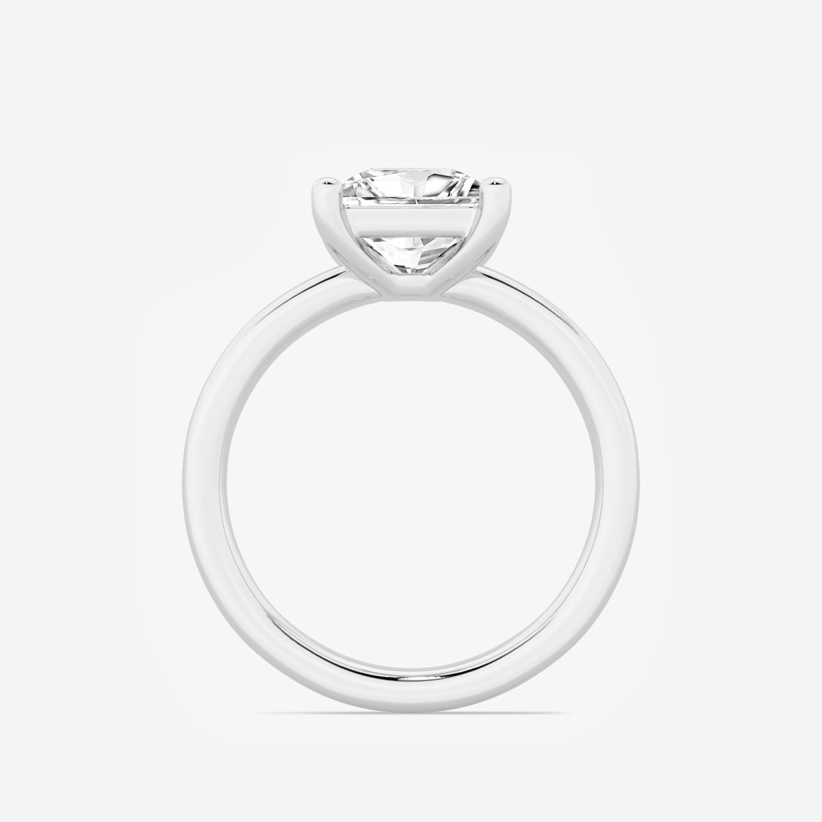 Nora - Low Setting Solitaire Engagement Ring