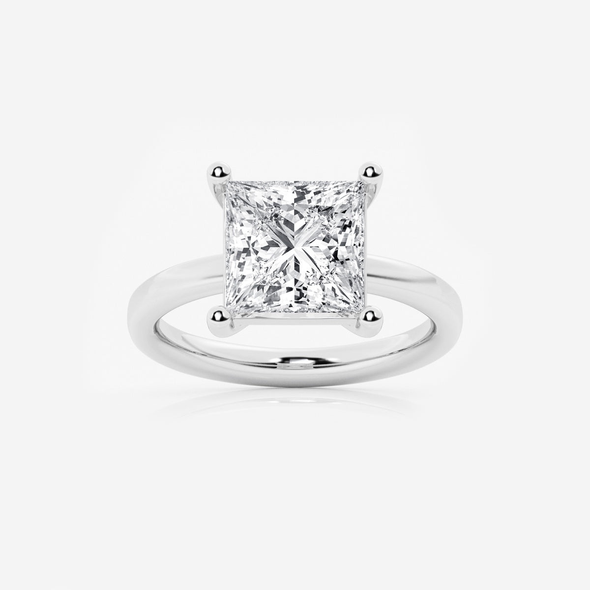 Nora - Low Setting Solitaire Engagement Ring