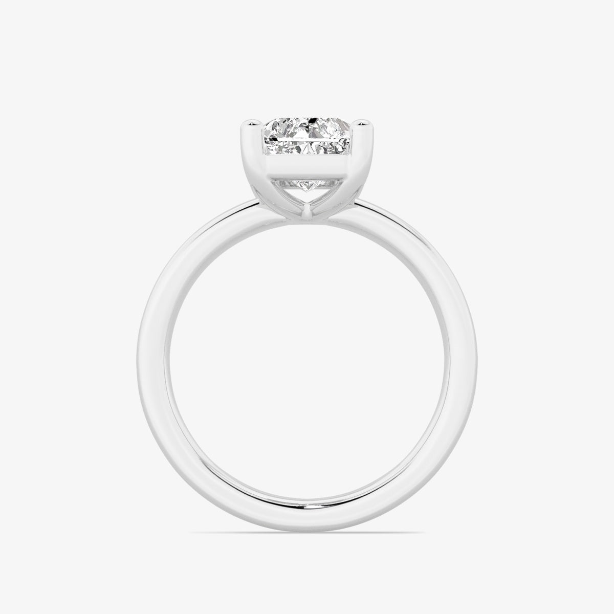 Nora - Low Setting Solitaire Engagement Ring