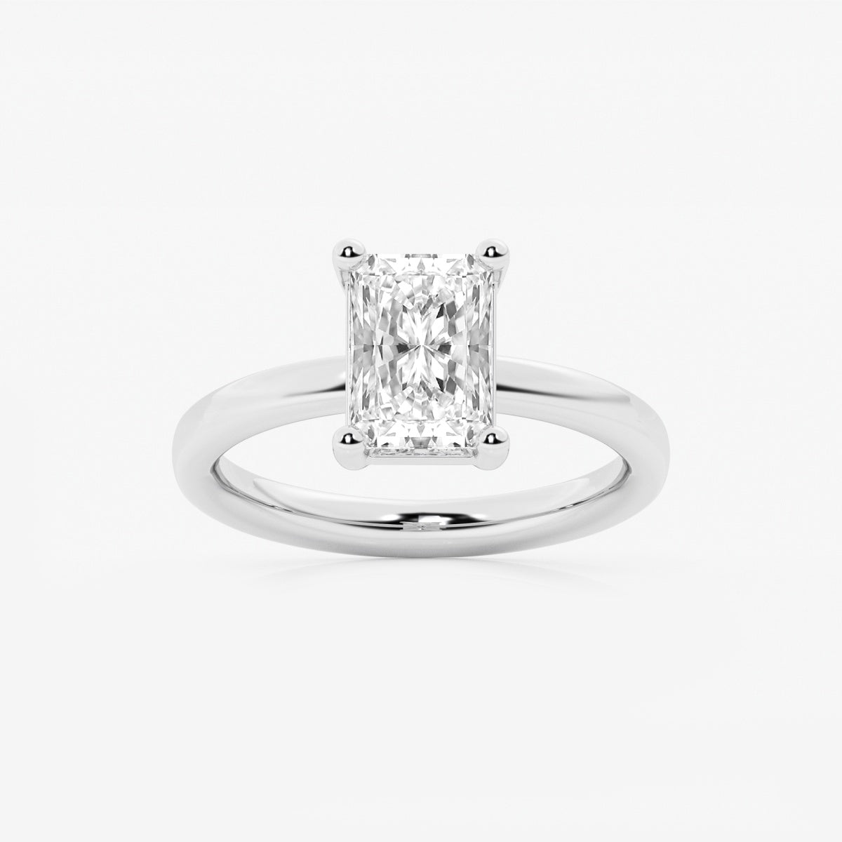 Nora - Low Setting Solitaire Engagement Ring