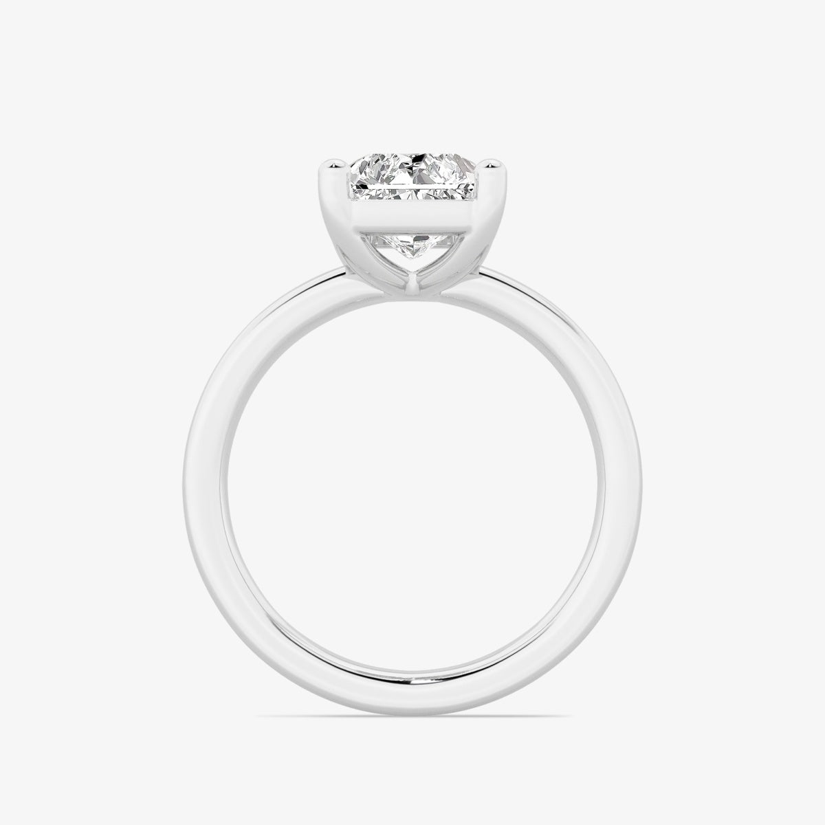 Nora - Low Setting Solitaire Engagement Ring