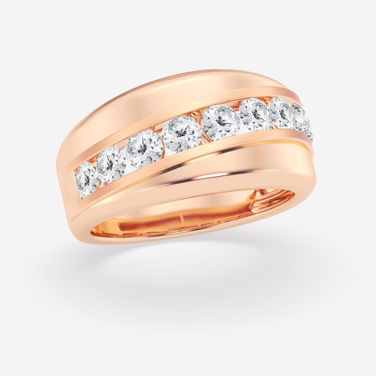 Owen - Refined Nine-Stone Brilliance Rings