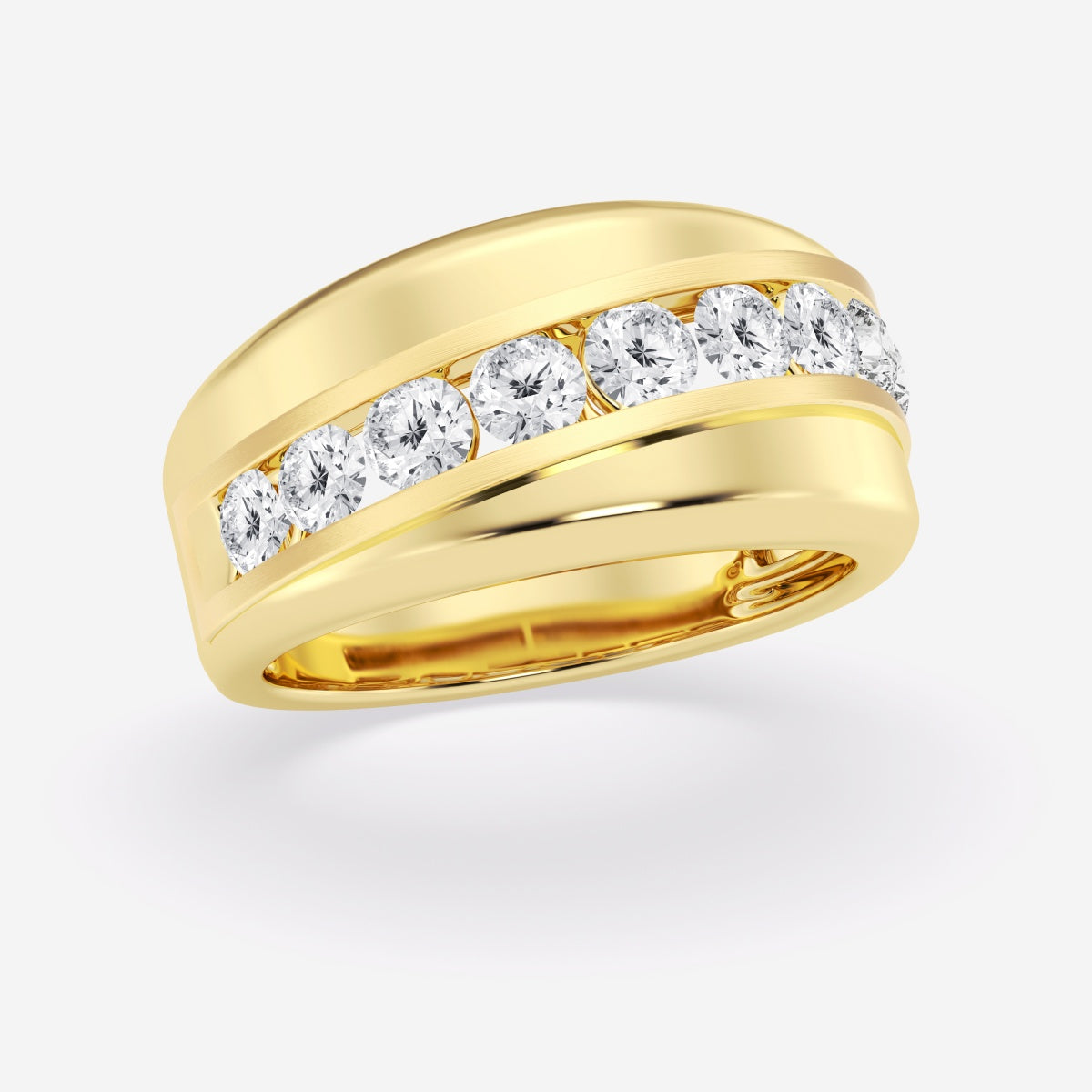 Owen - Refined Nine-Stone Brilliance Rings