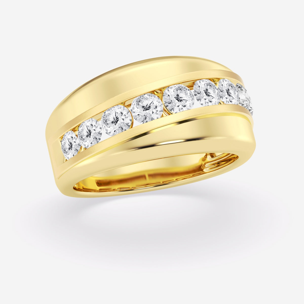 Owen - Refined Nine-Stone Brilliance Rings