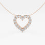 Adeline - Radiant Heart Design Necklaces