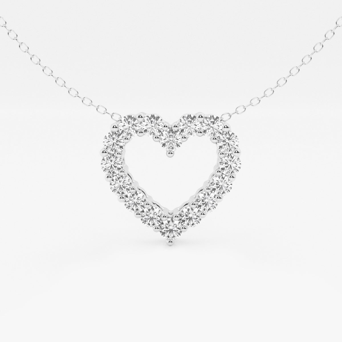 Adeline - Radiant Heart Design Necklaces