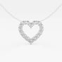 Adeline - Radiant Heart Design Necklaces