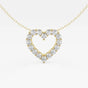 Adeline - Radiant Heart Design Necklaces