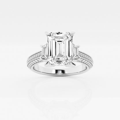 Sophia - Luxury Side Accents Engagement Ring