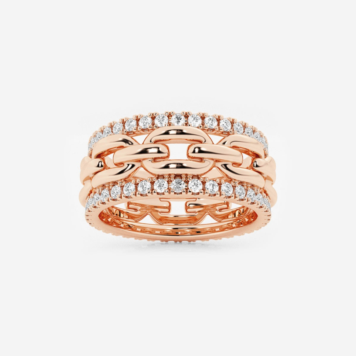 Julian - Bold Linked Elegance Rings