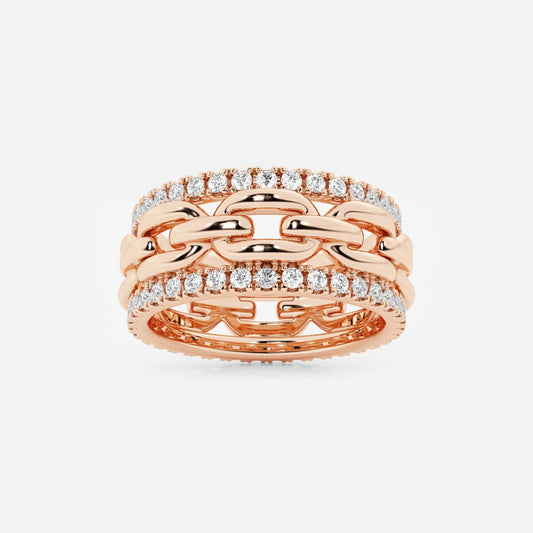 Julian - Bold Linked Elegance Rings