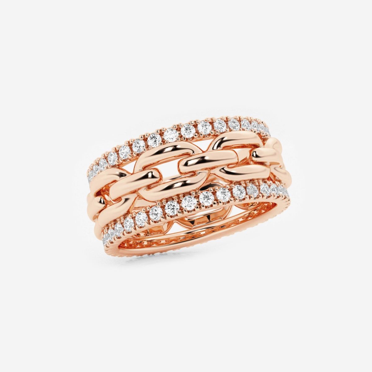 Julian - Bold Linked Elegance Rings