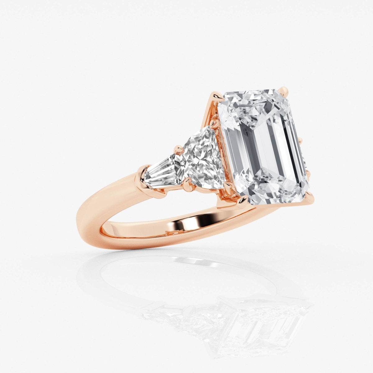 Rosalie - Delicate Side Accents Engagement Ring