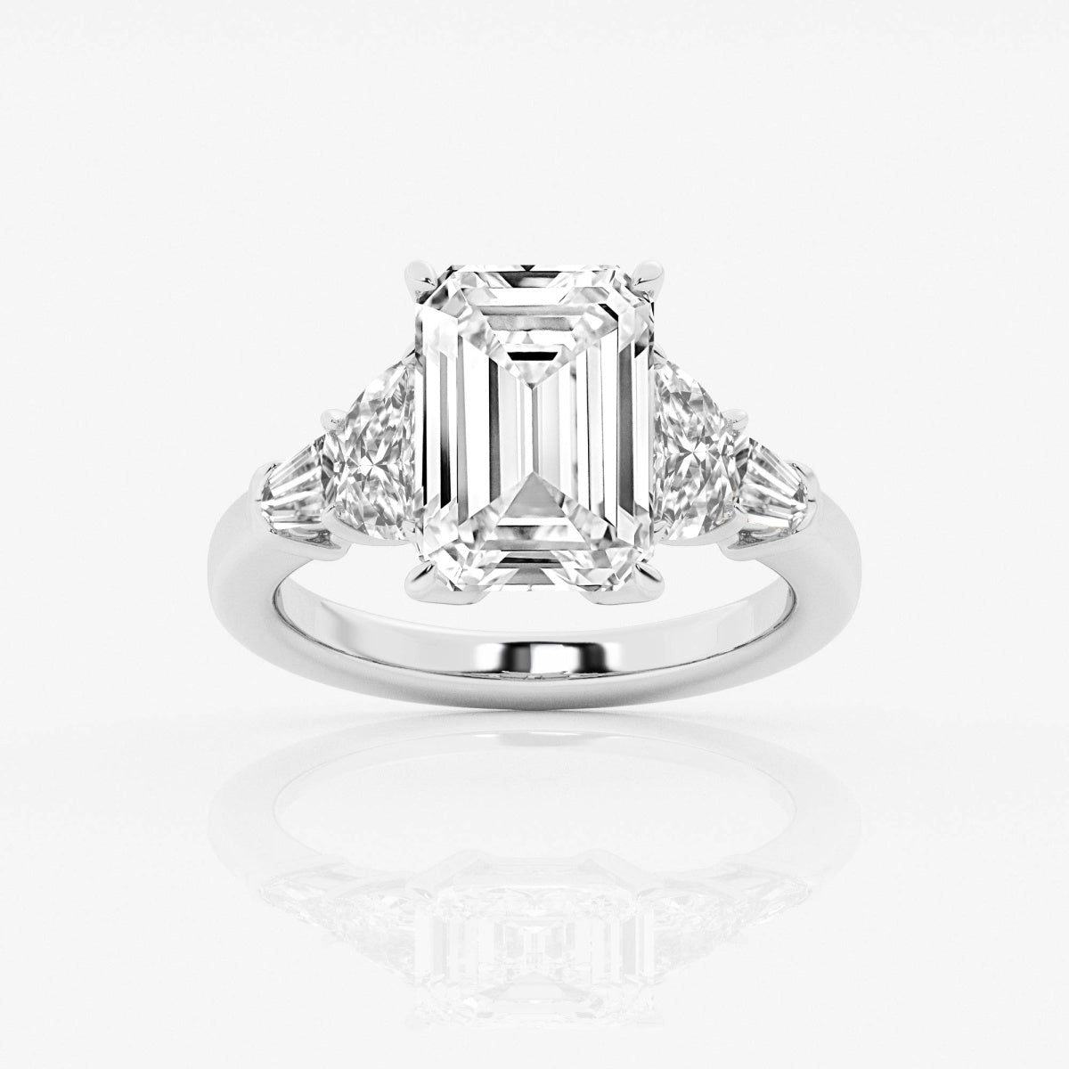 Rosalie - Delicate Side Accents Engagement Ring