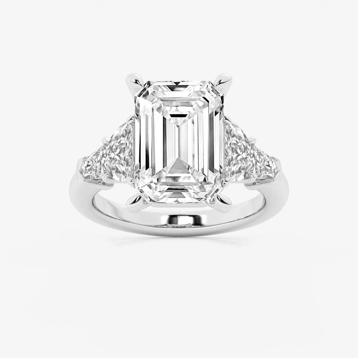 Rosalie - Delicate Side Accents Engagement Ring