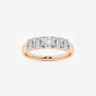 Rosalie - Graceful Five Stone Wedding Ring