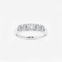 Rosalie - Graceful Five Stone Wedding Ring